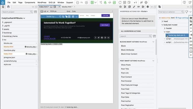 2. Creating empty index.php template - Simple full site editing with WordPress Blocks смотреть онлайн