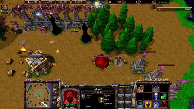 Warcraft 3, Vulcano eruption #1 смотреть онлайн