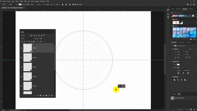Mandala Art in adobe Photoshop (New Feature ) смотреть онлайн