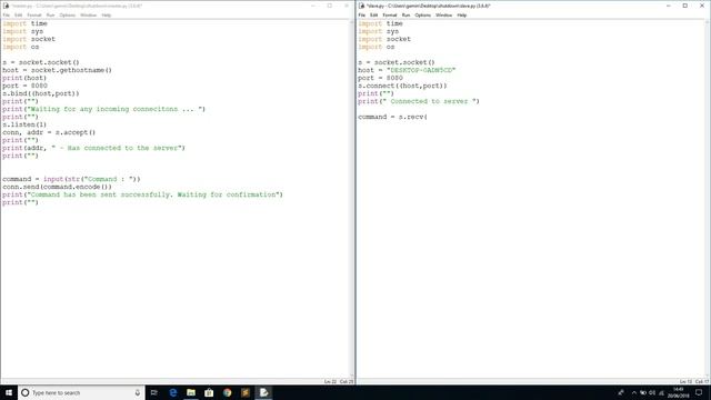 How to remotely shutdown a computer using python смотреть онлайн