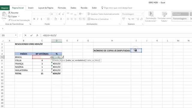 Como RESOLVER ERRO #DIV/0! no Excel (SIMPLES E FÁCIL) смотреть онлайн