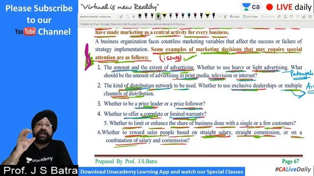 L16 Quick Revision of EISSM with Important Questions| Unacademy CA Intermediate Group 2 | J.S. Batr смотреть онлайн