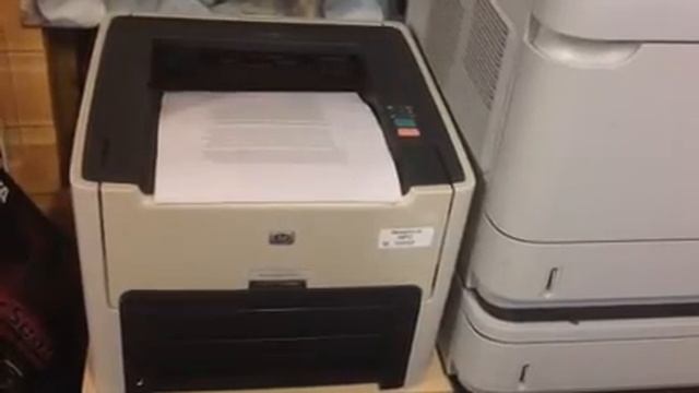 HP 1320 duplex mono printer speed demo (for sale) смотреть онлайн