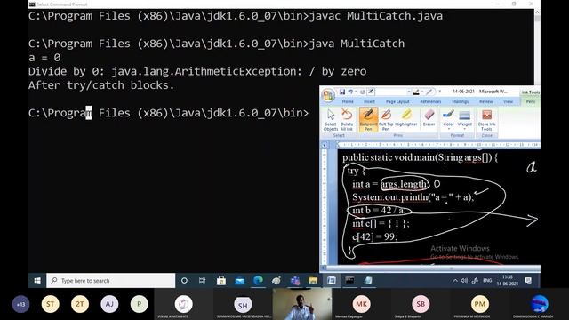28 - Multiple Catch Blocks смотреть онлайн