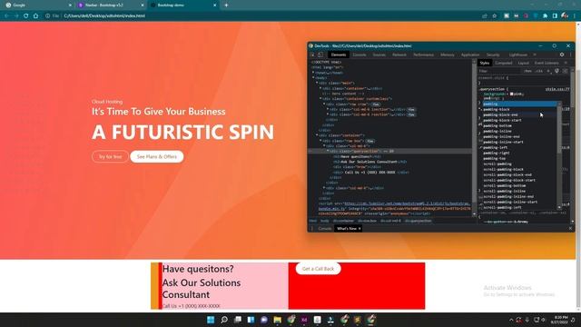 Convert Adobe XD Design to Bootstrap HTML and CSS смотреть онлайн