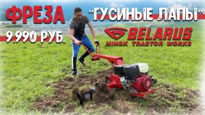 Мотоблок МТЗ снова удивил!!! Целину УРАБОТАЛ с первого прохода!!!