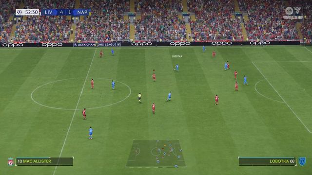 EA SPORTS FC 24 Liverpool vs Napoli FC24 UCL semi final 1st leg смотреть онлайн