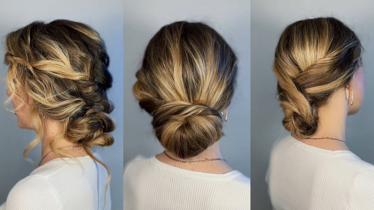 НЕВЕРОЯТНО КРАСИВЫЕ И ПРОСТЫЕ ПРИЧЁСКИ НА СВАДЬБУ, НА ПРАЗДНИК! Super easy updos for wedding смотреть онлайн