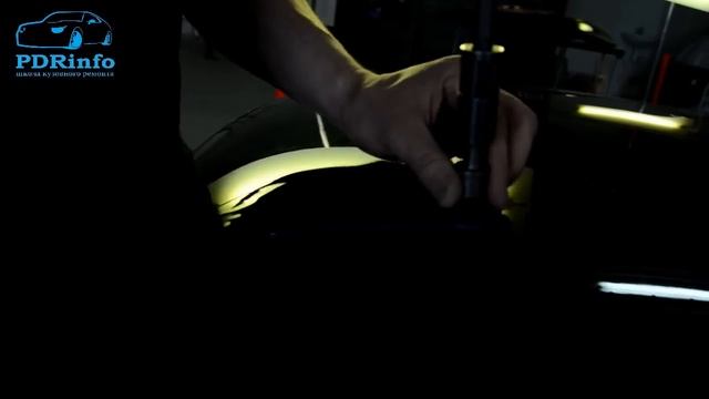 Чеканка PDR инструментом (Оскаленная пасть ягуара - вид анфас) с сохранением заводского покрытия смотреть онлайн