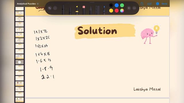 Find ages of daughters 👩👧👧l Geeks for Geeksl Analytical puzzle l PUZZLE 6 l Interview puzzle смотреть онлайн