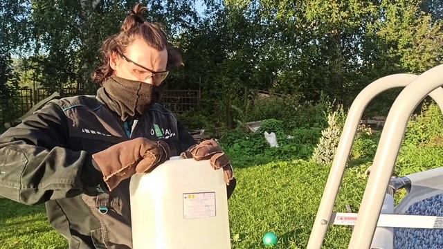 Бассейн каркасный Best Way. От и до (Всё от сборки до слива воды)