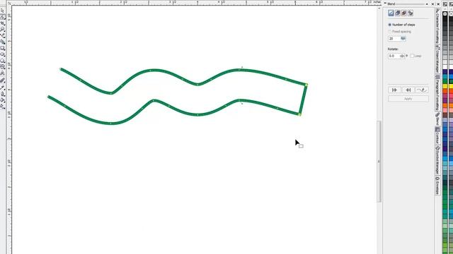 CorelDraw Vector drawing techniques - Drawing parallel Lines смотреть онлайн