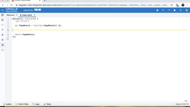Client Side Filter for Tables in Visual Builder смотреть онлайн