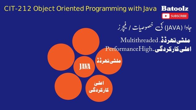 Features of JAVA | Java Characteristics in Urdu | جاوا کی خصوصیات | #java #javatutorial #batoolz смотреть онлайн