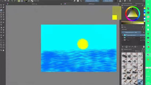 урок 1 УЧИМСЯ РИСОВАТЬ KRITA смотреть онлайн