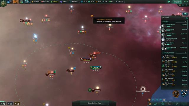 Let's Play Stellaris Utopia. Part 11. Federation choices. смотреть онлайн
