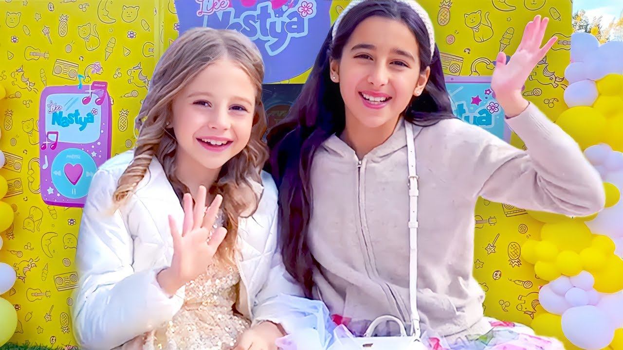 Настя празднуем день рождения 8 лет! Вечеринка для детей