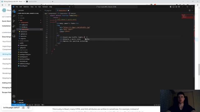 Czym jest JSX - Kurs react JS #3 смотреть онлайн