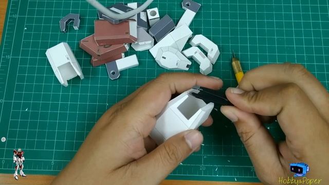 Sword Impulse Gundam Paper Model Part 4ARM смотреть онлайн