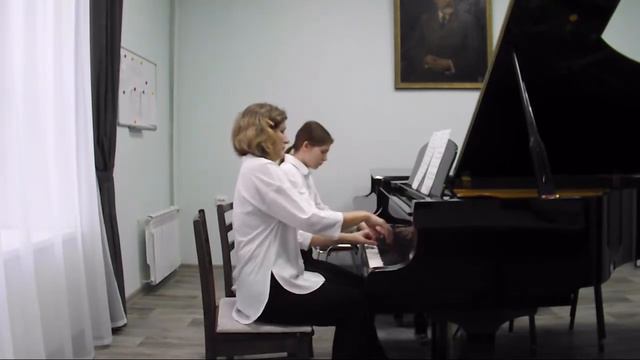 Мараева Д. "Бабочка", пьеса для фортепиано в 4 руки смотреть онлайн