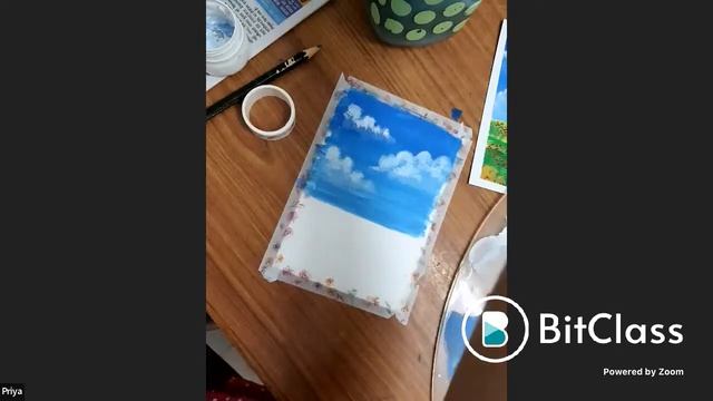 LIVE - Gouache Painting Class ! смотреть онлайн