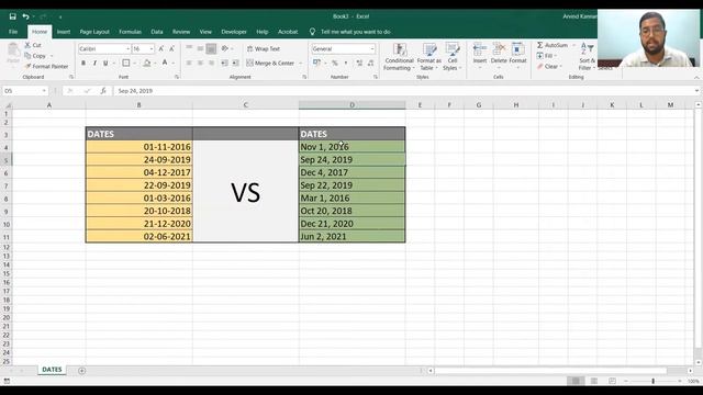 Excel dates problem! How to change Dates stored in text format to proper date format? смотреть онлайн