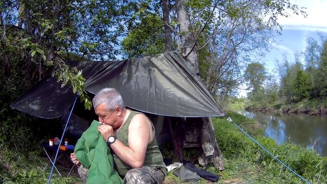 ?Поход с гамаком | рисовая каша | отдых в гамаке смотреть онлайн