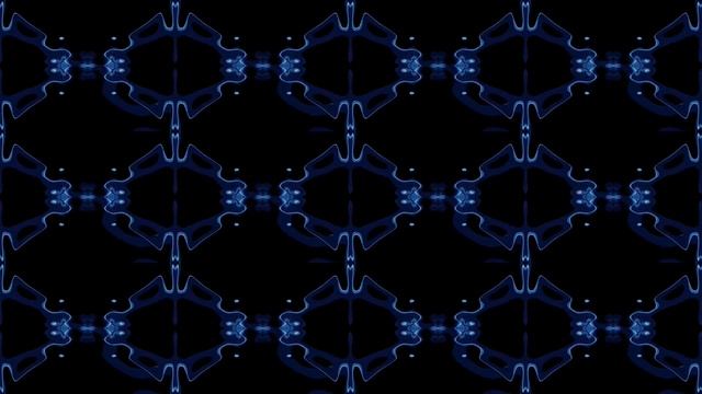 Футаж HD. Зацикленный фон - неоновые узоры смотреть онлайн