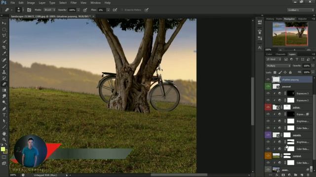 Cara edit foto fantasy keren di photoshop - tutorial смотреть онлайн