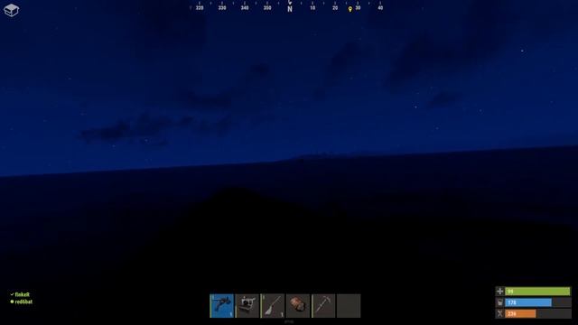 Что будет если бросить весло в воздух? | rust смотреть онлайн