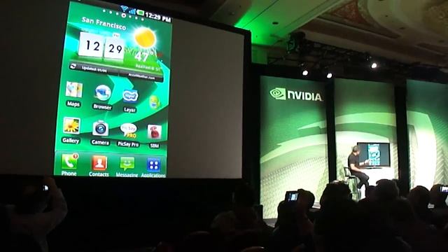 NVIDIA LG Optimus Demo смотреть онлайн