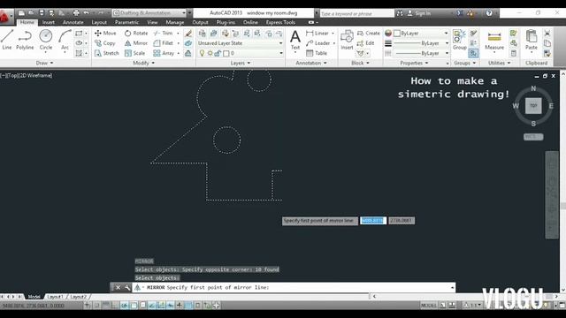 AutoCAD Tutorial for Beginners Part 2 смотреть онлайн