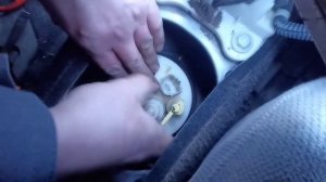 Замена бензонасоса с фильтром Honda Airwave