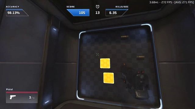 3D Aim trainer Tile Frenzy | 181 **WORLD RECORD** смотреть онлайн