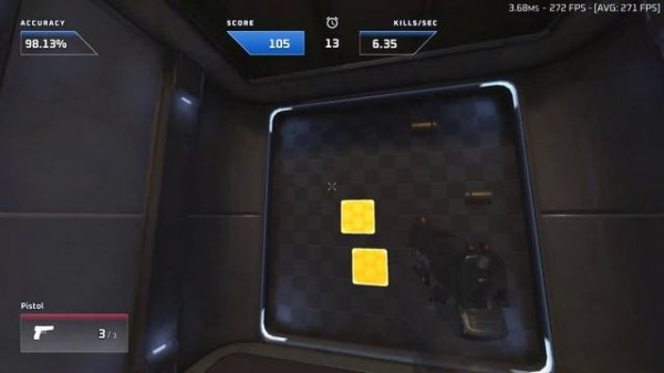 3D Aim trainer Tile Frenzy | 181 **WORLD RECORD**