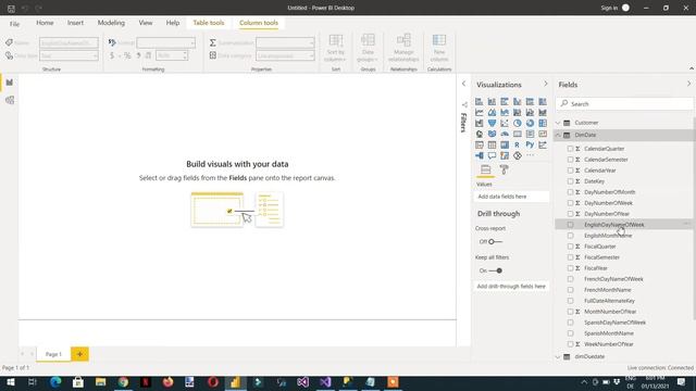 SSAS Tabular model deployment And Hide column, Sort Column features - 06 смотреть онлайн