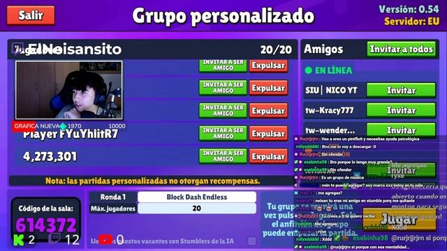 ?4WINS NO SEGUIDAS = 200Gemas? | 0.53 CANJEA !GEMAS EN TWITCH | BLOCKDASH INFINITO CON SEGUIDORES смотреть онлайн