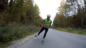 Лыжероллеры, техника на длительной дистанции