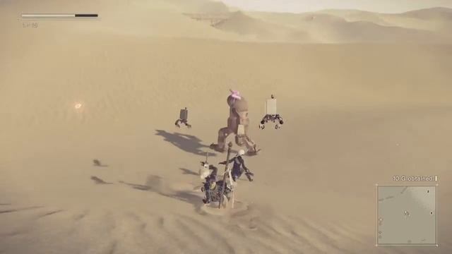 Help the little sister machine | Lost Sister | Nier Automata смотреть онлайн