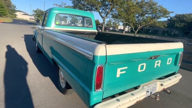 1966 Ford F-100 Custom Cab - Walk Around смотреть онлайн