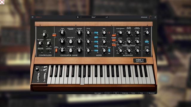 Arturia Mini V4 Sound Demo - Minimoog Update  - V Collection X