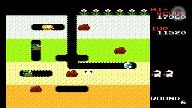 Dig Dug 1982 - NES Game - Gameplay and Download For PC| Game Old Channel смотреть онлайн