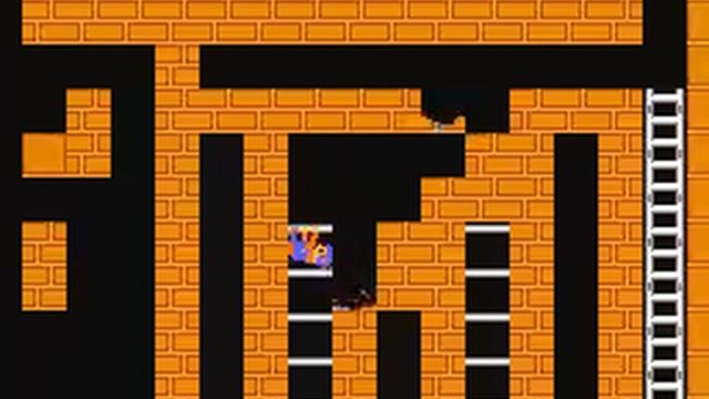 NES Championship Lode Runner Stage01-10 (walkthrough) смотреть онлайн