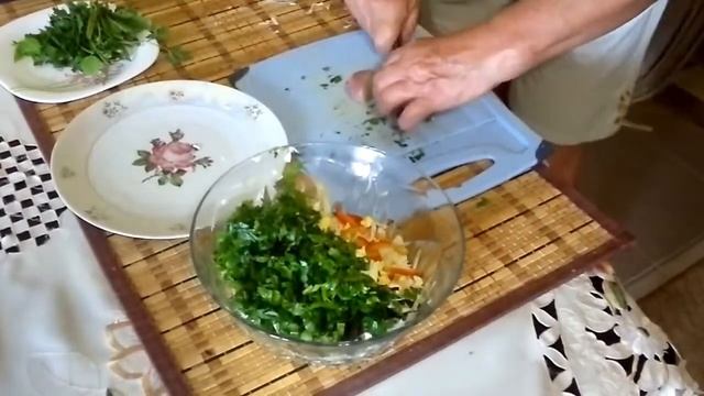 Крапивный салат