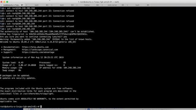 How to quickly run Centrifugo on DigitalOcean droplet смотреть онлайн