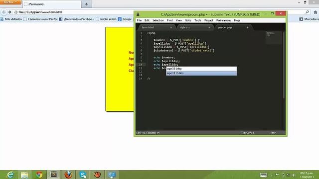Hacer un formulario y Validarlo, usando HTML, PHP, JavaScript y CSS смотреть онлайн