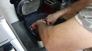 Аэрогриль Ninja. Новая игрушка. Жарю стейк первый раз.