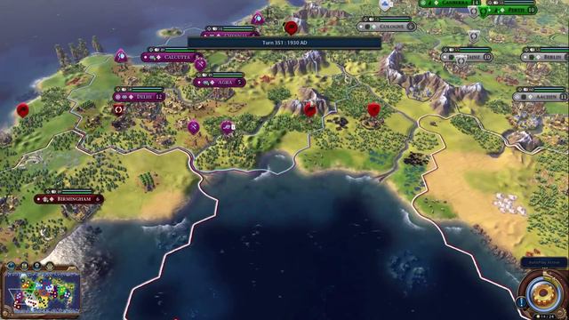 AI ONLY - Civilization 6 - Rise and Fall - MODERN ERA // Episode #1 смотреть онлайн