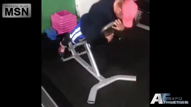 Тренировка ног Дмитрия Голубочкина смотреть онлайн