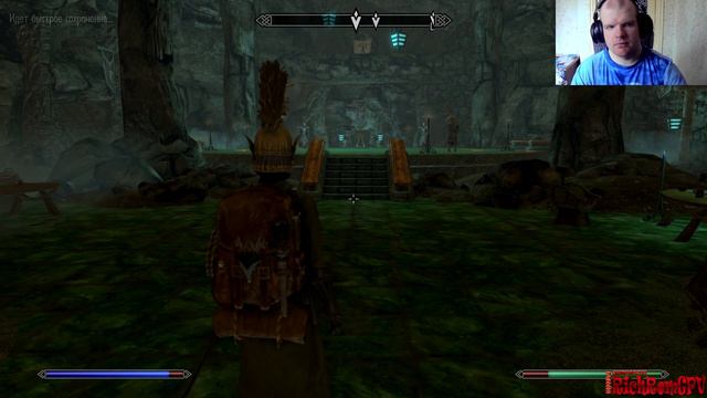 TES V: Skyrim - Anniversary Edition #187. Dragonborn - Орда зомби! Оружейная "Разрыва пеплопада"! смотреть онлайн